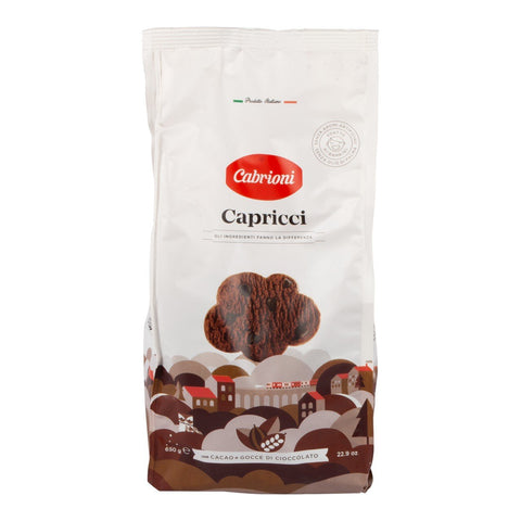 Cabrioni Capricci Chocolate Cookies (650g)