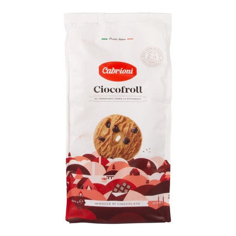 Cabrioni Ciocofroll Chocolate Cookies (650g)