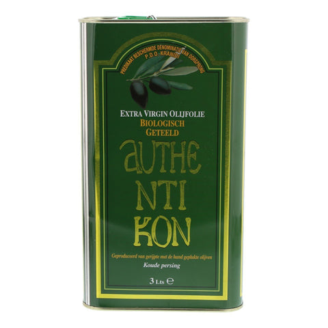 Authentikon Olijfolie Extra Virgin Bio (3L)