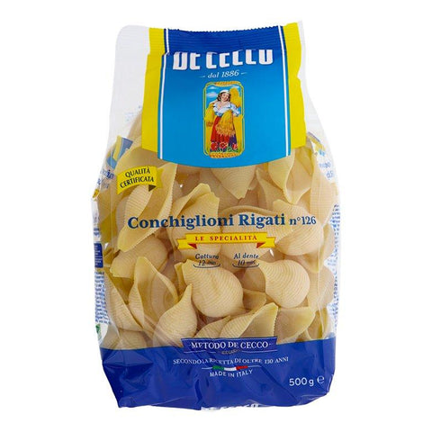 Dececco Pasta Conchiglioni No 126 (500g)