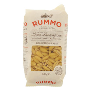 Rummo Gnocchetti sardi no. 63 Lenta Lavorazione (500g)