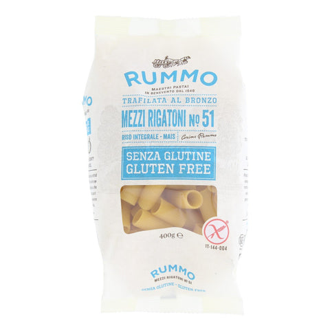 Rummo Mezzi rigatoni glutenvrij (400g)
