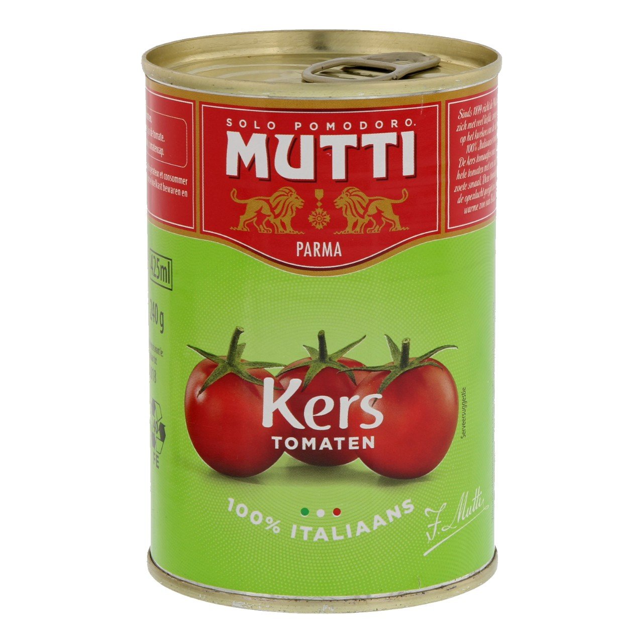 Mutti Cherry Tomaat (6 Blikken X 400 Gram) (400g)