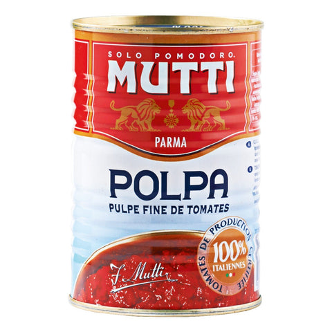 Mutti Polpa (6 Blikken X 400 Gram) (400g)